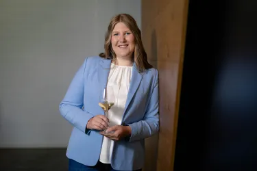 Kandidatin Sandra Krebs