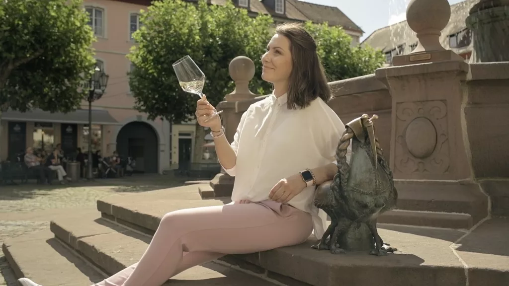 Pfälzische Weinprinzessin Rosa Rummel