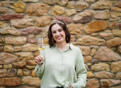 Pfälzische Weinkönigin Anna Antonia Cölsch