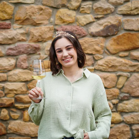 Pfälzische Weinkönigin 2025/2026 Anna Antonia Cölsch